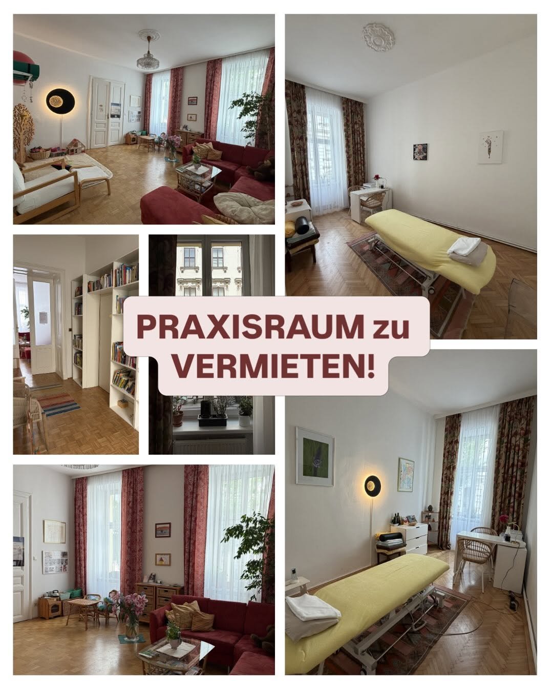 PRAXISRAUM im Servitenviertel zu VERMIETEN!